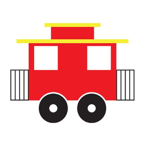 Train Caboose Clipart Free Images Wikiclipart