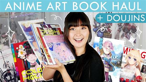 Anime Art Book Haul Art Doujins Mandarake And Melonbooks Youtube