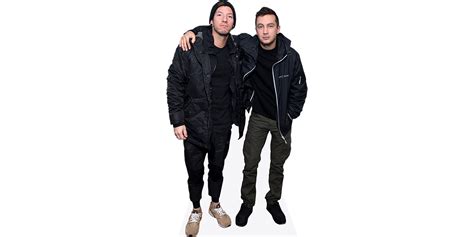 Tyler Joseph And Josh Dun Duo 3 Mini Pappaufsteller Celebrity Cutouts