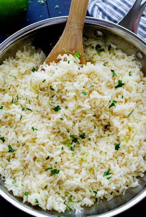 Cilantro lime rice is a bright and flavorful dish that will freshen up any meal. Cilantro Lime Rice - Life In The Lofthouse