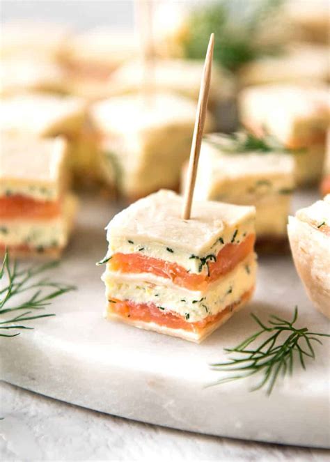 This recipe makes a fantastic appetizer, and several make a fast, light meal. Smoked Salmon Appetizer Bites | RecipeTin Eats