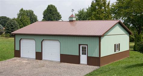 Depending on the size, details, and location once you build the pole barn building, you can choose any colors to cover the exterior. West Virginia Metal Wholesalers, Inc.