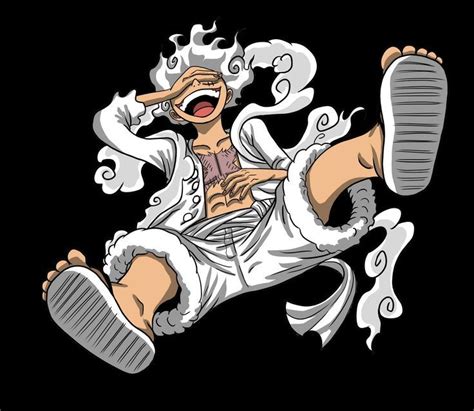 Luffy Sun God Nika Em Desenhos De Anime Personagens De Anime