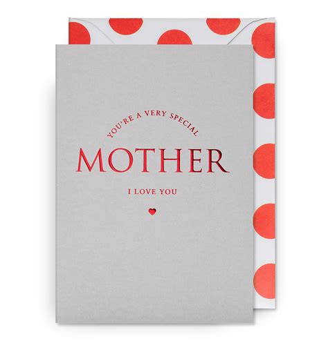 Youre A Very Special Mother Greeting Card Lagom Design