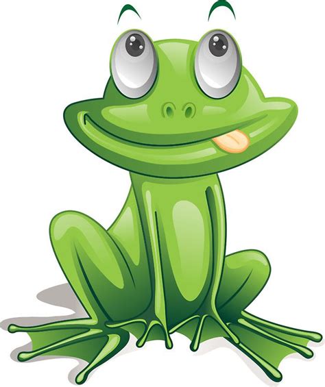 Cute Little Frog Sticker Frog Illustration Cute Frogs Frog Drawing