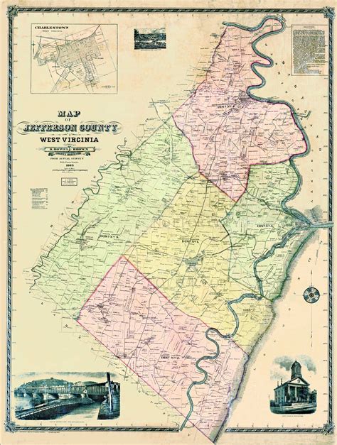 Map Of Jefferson County Wv Liva Sherry