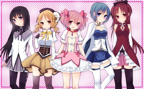 Anime Mahou Shoujo Madoka Magica Anime Girls Wallpapers Hd Desktop And Mobile Backgrounds