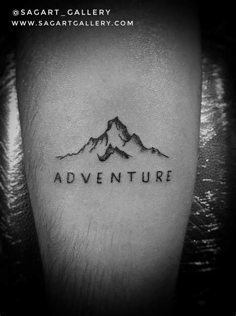 Adventure Tattoo Mountains Tattoo Arm Tattoo Tattoos For Guys