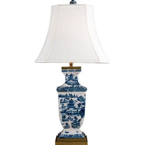 Lovecup Blue Willow Porcelain Table Lamp L254 In 2021 Blue Willow