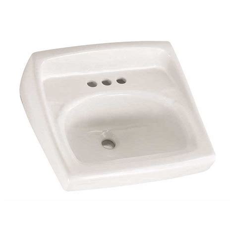 American Standard Lucerne Wall Mounted Bathroom Vessel Sink With Faucet