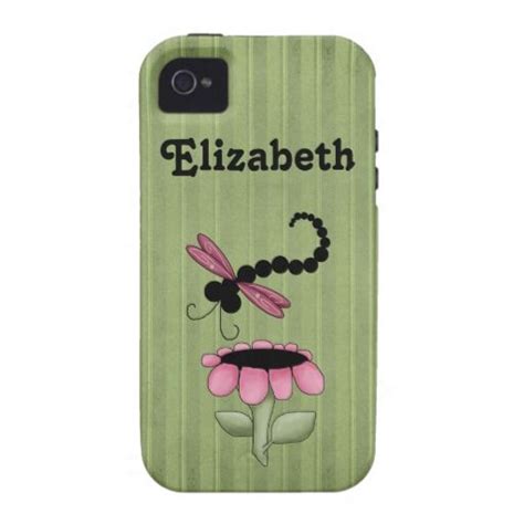 Dragonfly Personalized Iphone 4 Case Iphone