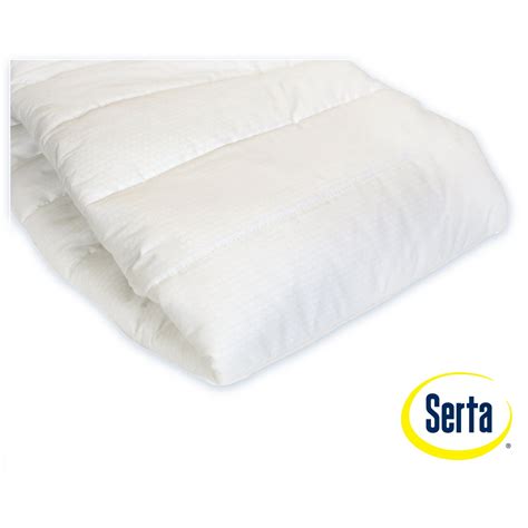 Serta perfect fit serta | silky smooth plush velour electric heated mattress pad with hypoallergenic fill (king). Serta Serta Perfect Day Outlast Cotton Mattress Pad ...