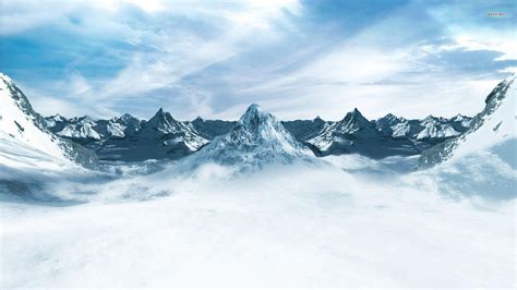 Snow Mountain Wallpapers Wallpaper Cave