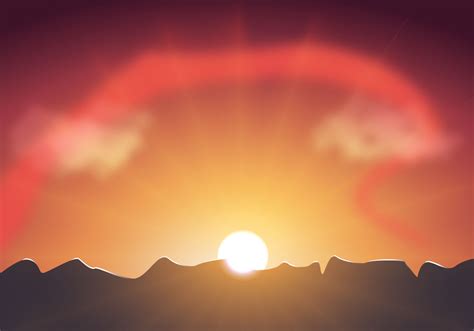 Free Sunset Sky Vector - Download Free Vector Art, Stock Graphics & Images