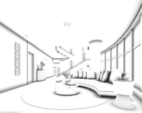 Artstation Modern Living Room Design 02 Resources