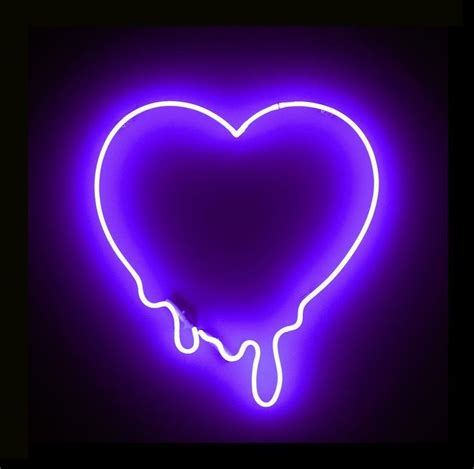 Download Neon Hearts Wallpaper Gallery | Heart wallpaper, Purple wallpaper