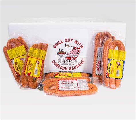 Sausage Assortment 12 1 Pound Packs Conecuh Sausage