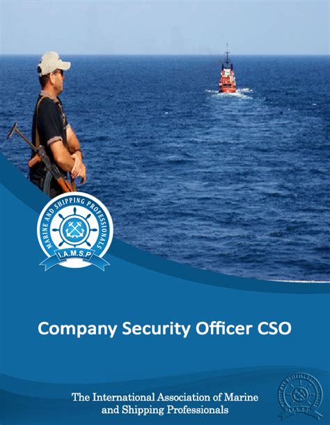 Iamsp Company Security Officer Cso