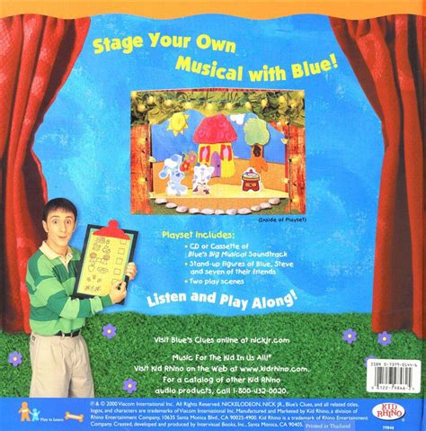 Blues Big Musical Movie By Blues Clues Used On Cd Fye
