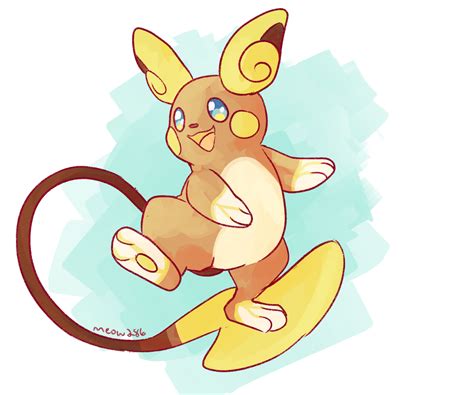 Alolan Raichu By Meow286 On Deviantart