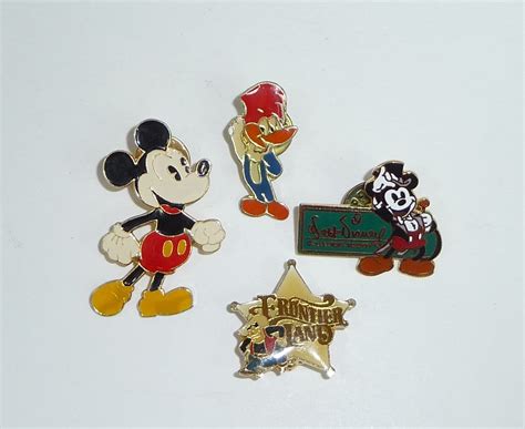 Vintage Disney Pins Mickey Mouse Collectors By Treasuresntoys