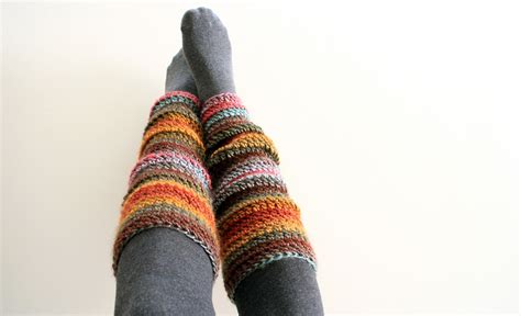 Free Pattern Super Easy Crochet Leg Warmers Beginner Friendly Free