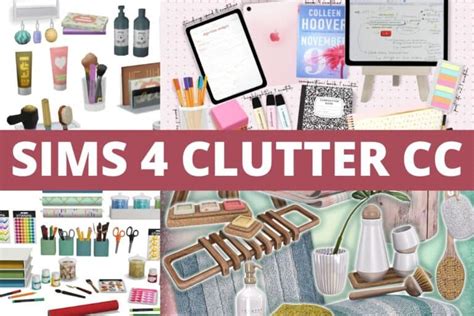 45 Sims 4 Clutter Cc Accessorize Your Surroundings We Want Mods