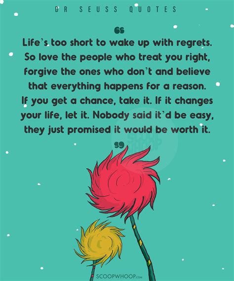 Life Is Too Short Quotes Dr Seuss