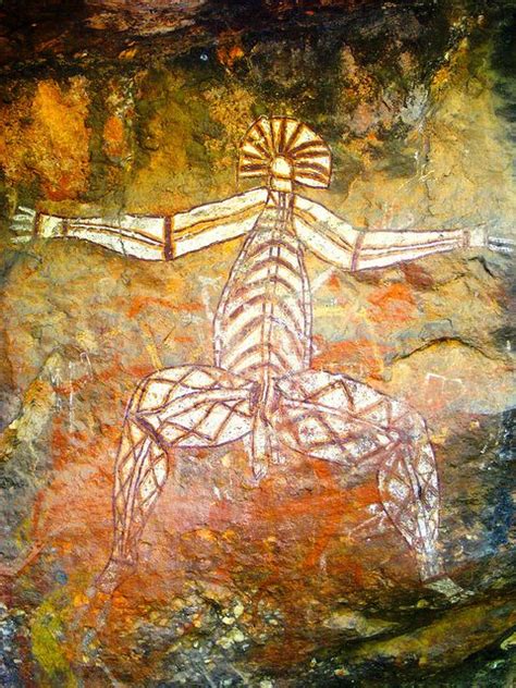 The Famous Nourlangie Rock Art In Kakadu National Park Northern