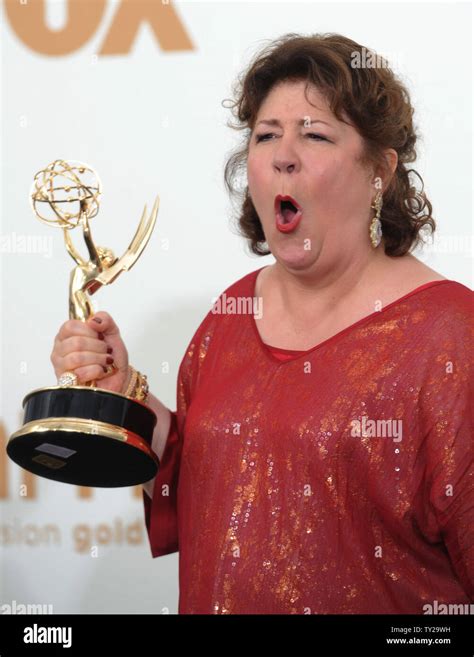 Margo Martindale Holds Her Emmy For Her Performance As The Wicked Maggs Bennett In Justified