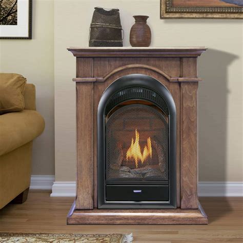 Bluegrass Living Vent Free Natural Gas Fireplace System 10000 Btu T