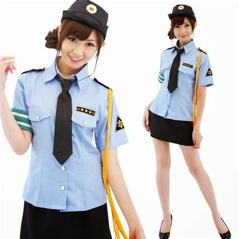 The Uniform Girls Pic Policewoman Cosplay Uniform 1