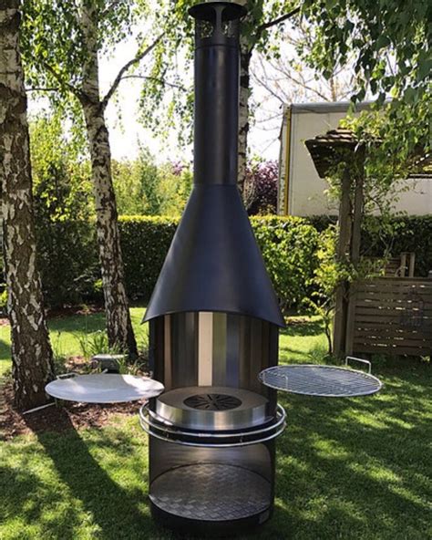 Passion S Garden Fireplace And Barbecue Stainless Steel Aisi304l
