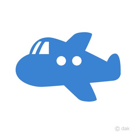 Cute Blue Plane Clip Art Free Png Image｜illustoon