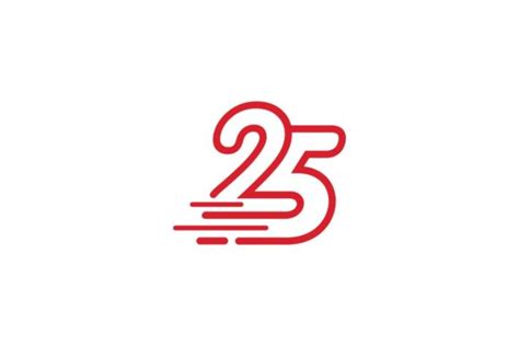 25 Logo Number Graphic By Bentang Tebe · Creative Fabrica