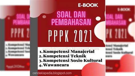 Ebook Soal Dan Pembahasan PPPK 2021 Paket 1 9 Umum Cendekiapedia