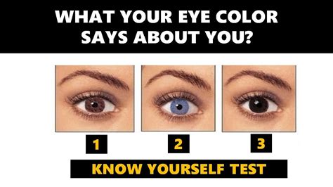Know Yourself Test Your Eye Color Reveals Your True Personality Traits