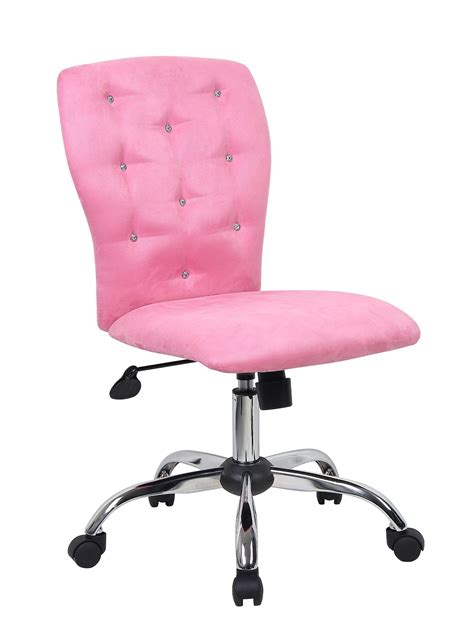 Low prices on top brands. Amazon.com - Boss B220-PK Tiffany Microfiber Chair, Pink ...