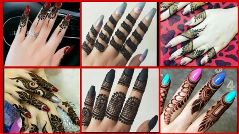 Find this pin and more on mehndi mehandi designs easy latest mehndi designs mehndi designs for hands henna designs mehndi tattoo mehndi art mehendi mehndi. Beautiful Fingers simple easy mehndi designs/Gol tikki ...