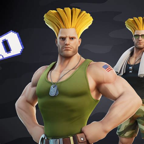 2048x2048 Resolution Guile Fortnite Chapter 2 Street Fighter Ipad Air