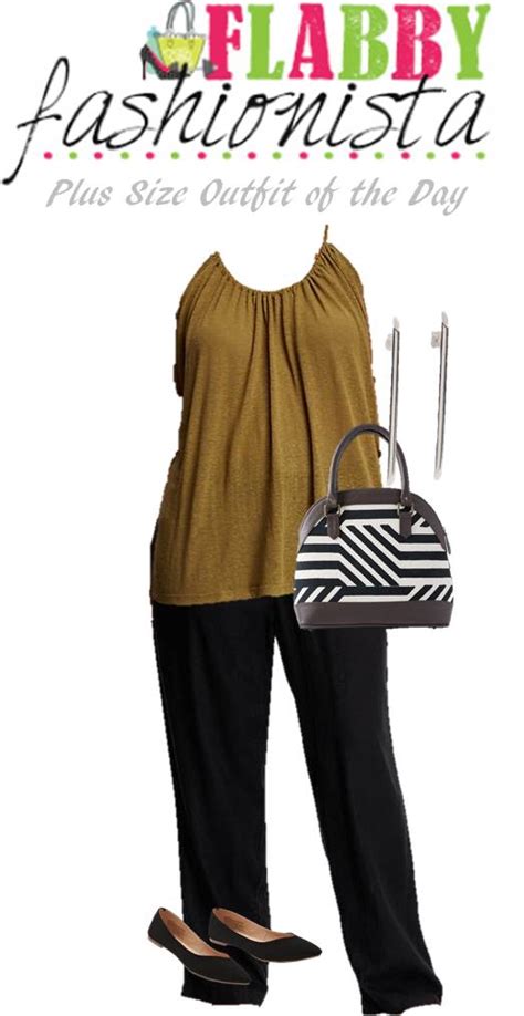 Plus Size Outfit Of The Day Linen Pants Flabby Fashionista Plus