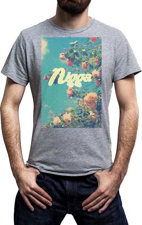 Nigga Primavera T Shirt Herren Schwarz Amazon De Bekleidung
