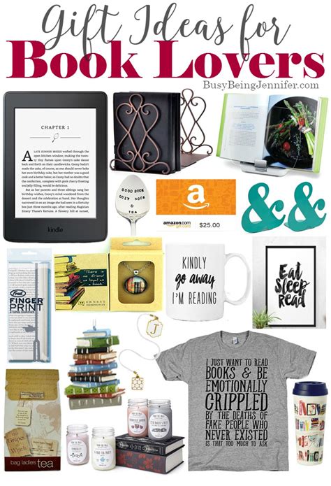 T Ideas For Book Lovers Busy Being Jennifer
