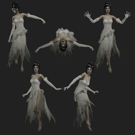 Sims 4 Fantasma Ghostly Poses By Slythersim 5 In Game Micat Game