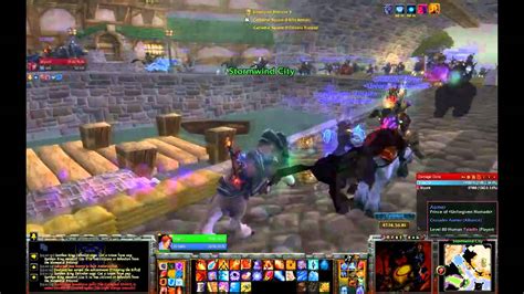 World Of Warcraft Stormwind City Elemental Invasion Youtube