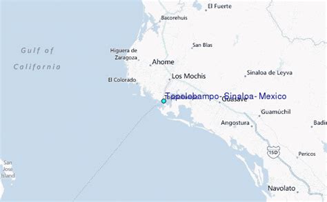 Topolobampo Sinaloa Mexico Tide Station Location Guide