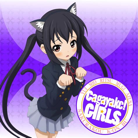 Safebooru Animal Ears Black Hair Brown Eyes Cat Ears Cat Pose Cat