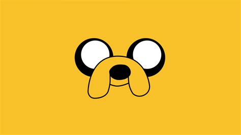 Wallpaper Adventure Time Jake The Dog Minimalism 1920x1080