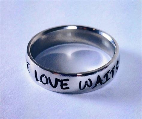 Purity Ring Personalized Ring Engraved By Gypsysoulproductions