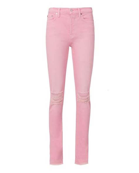 Pink Distressed Skinny Jeans Skinny Jeans Skinny Distressed Skinny Jeans